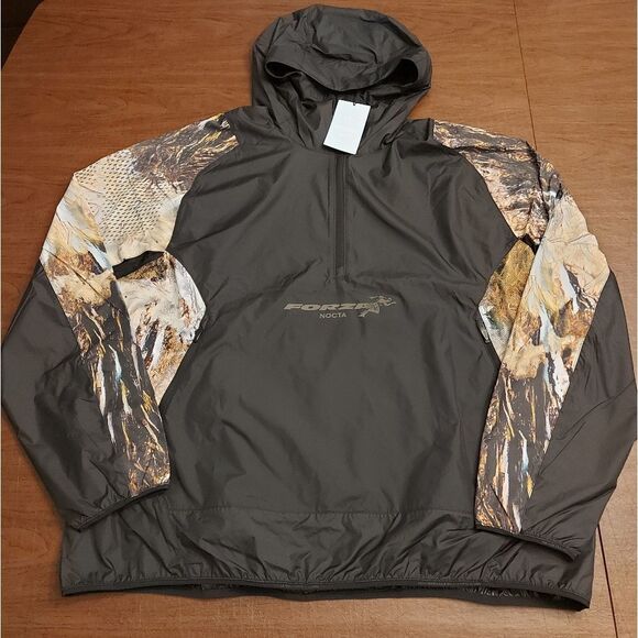 Nike X NOCTA Drake Forza Running Jacket Black Baroque Brown FJ3009-010 XXL - Picture 1 of 5